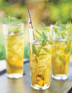 Herbal tea for acne treatment